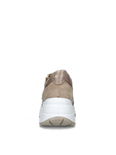 SNEAKERS PLATFORM 7662511 DONNA BEIGE