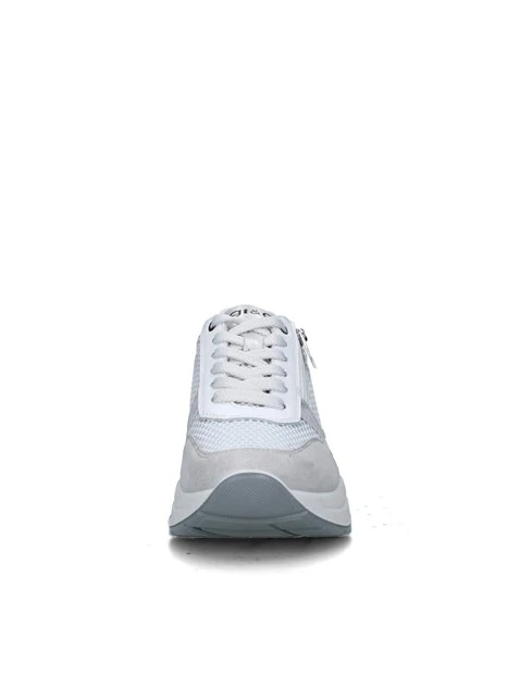 SNEAKERS PLATOFRM 7662522 DONNA BIANCO ARGENTO