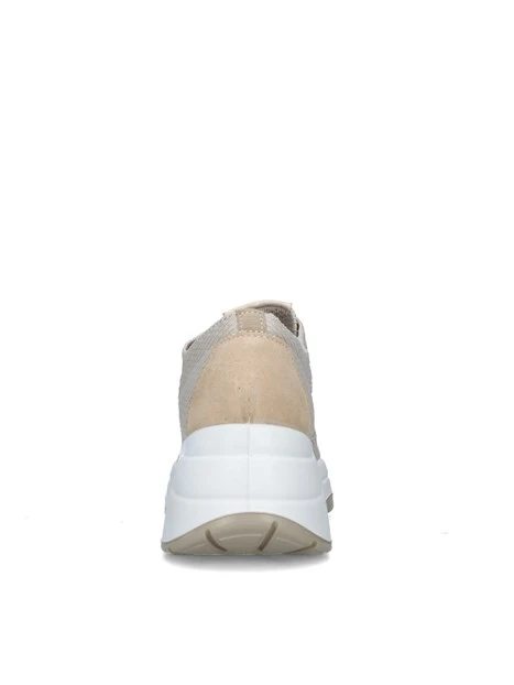 SNEAKERS PLATFORM 7662622 DONNA BEIGE