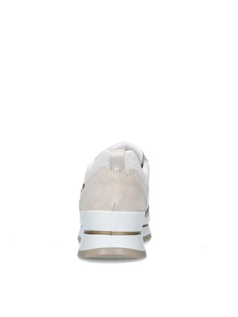 SNEAKERS PLATFORM 7660511 DONNA BEIGE BIANCO