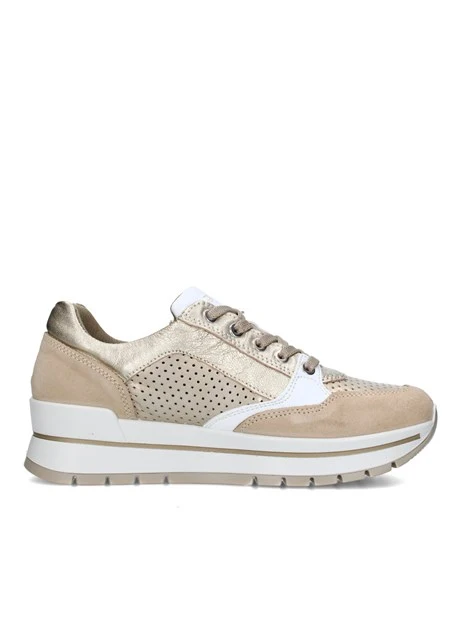 SNEAKERS PLATFORM 7660733 DONNA BEIGE