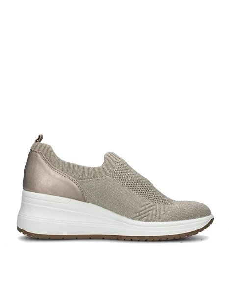 SNEAKERS SLIP ON 7761522 DONNA BEIGE