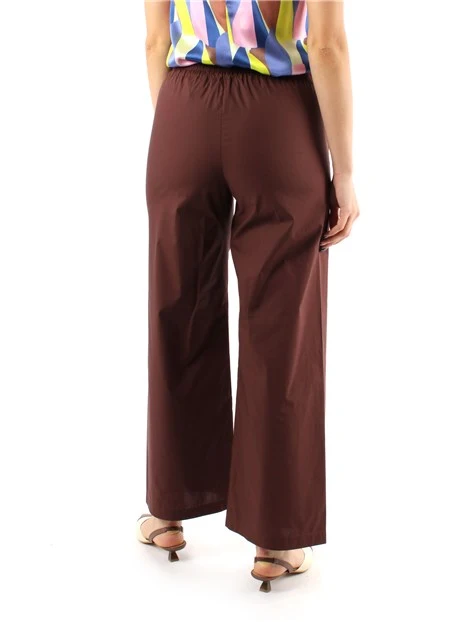 PANTALONI PALAZZO BOJAN DONNA MARRONE