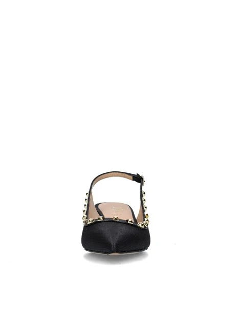 SLINGBACK 894M078 DONNA NERO