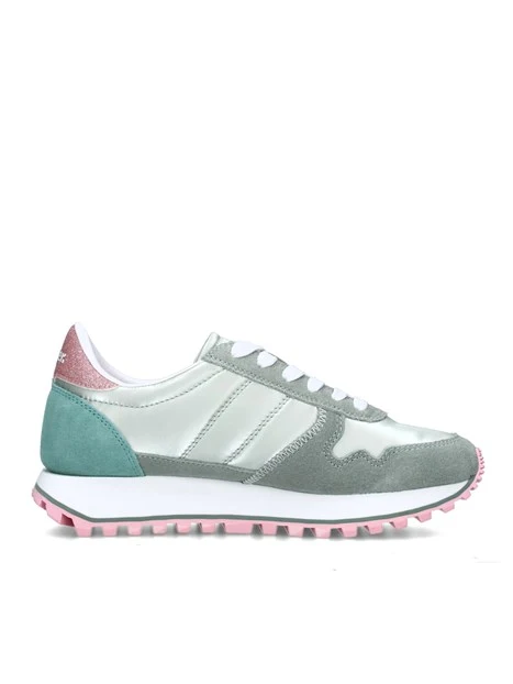 SNEAKERS PLATFORM MILLEN03 MULTICOLORE DONNA AZZURRO ROSA