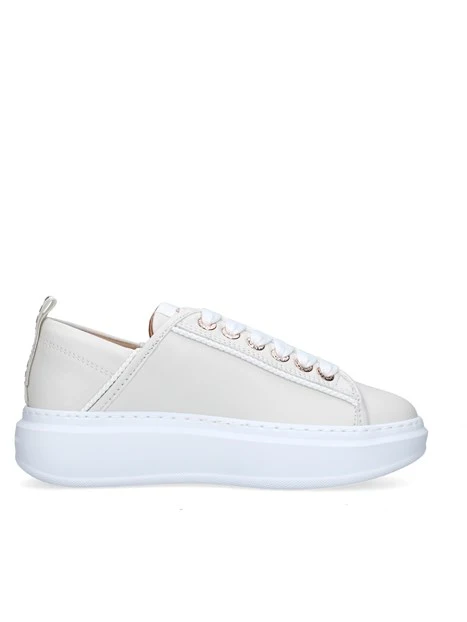 SNEAKERS PLATFORM WEMBLEY DONNA BIANCO PANNA