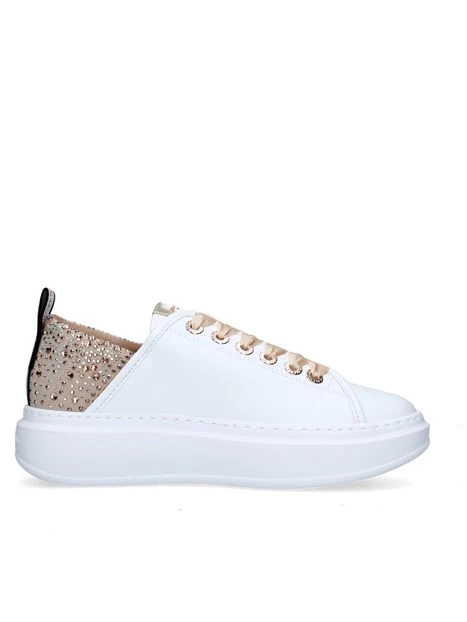 SNEAKERS PLATFORM WEMPLEY DONNA BIANCO BEIGE