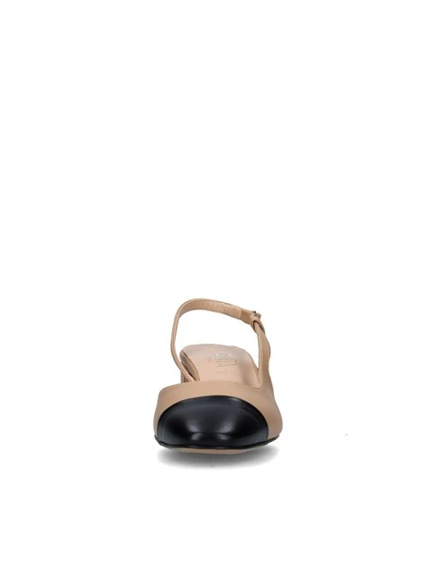 SLINGBACK 5170002 DONNA BEIGE NERO