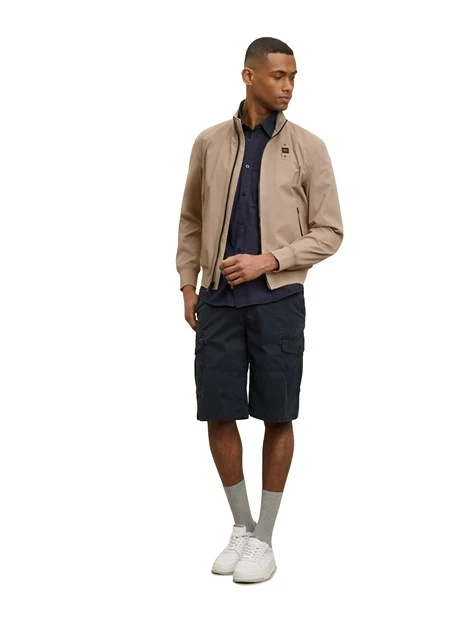 GIACCA BOMBER NASTRATO ANSON UOMO BEIGE