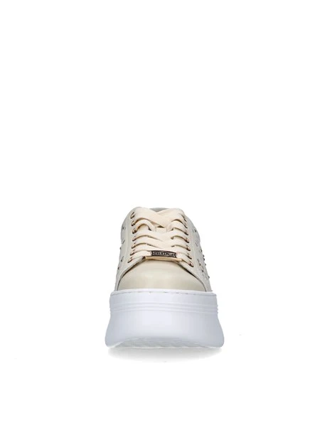 SNEAKERS PLATFORM PEARL 4425 BIANCO SPORCO