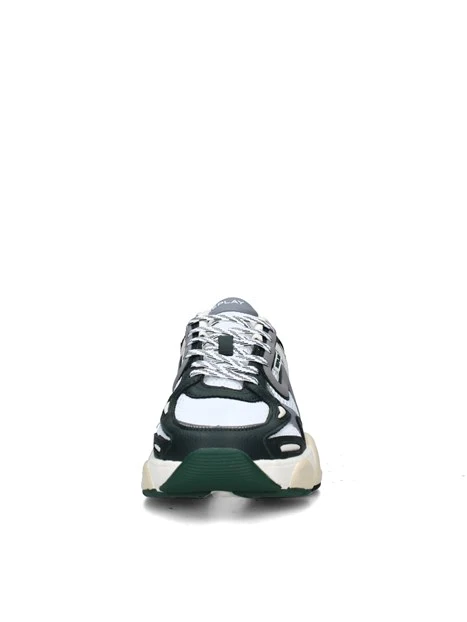 SNEAKERS BASSE RS9M0009T UOMO BIANCO VERDE SCURO