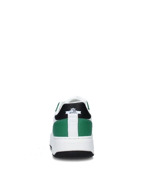 SNEAKERS BASSE RZ6Z0001L UOMO VERDE BIANCO