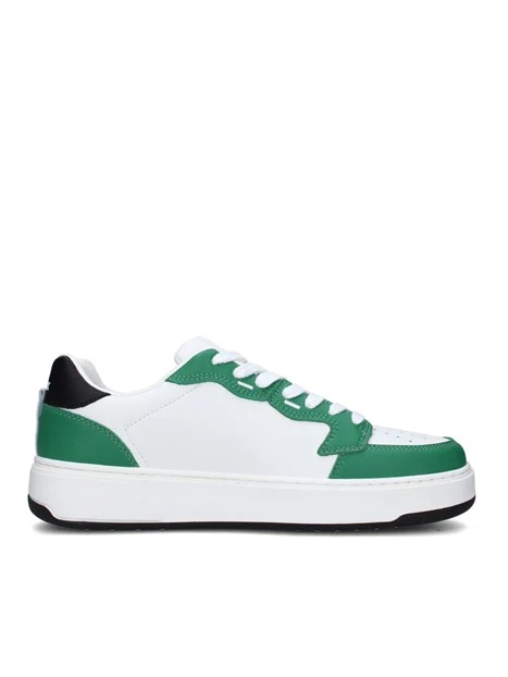 SNEAKERS BASSE RZ6Z0001L UOMO VERDE BIANCO