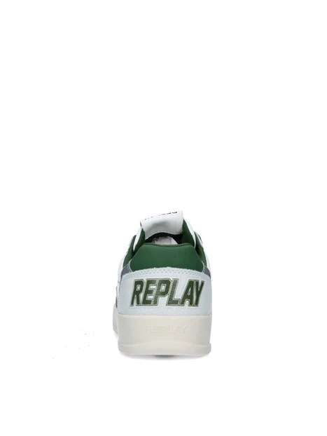 SNEAKERS BASSE RZ5N0008L UOMO BIANCO VERDE