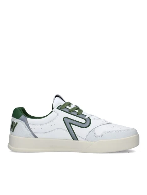 SNEAKERS BASSE RZ5N0008L UOMO BIANCO VERDE