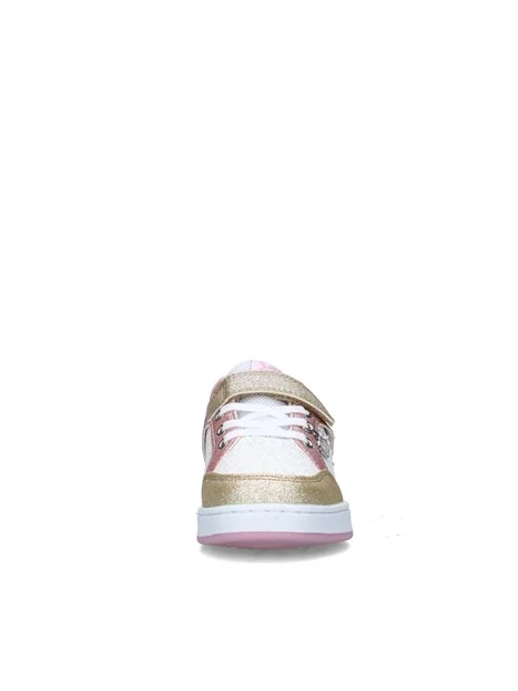 SNEAKERS BASSE LKAL8054A00 BAMBINA BIANCO ORO