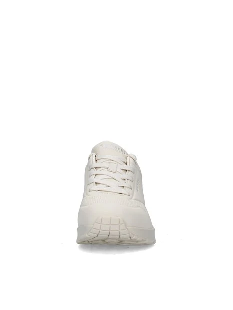 SNEAKERS BASSE UNO - STAND ON AIR DONNA BIANCO SPORCO