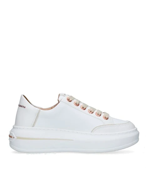 SNEAKERS BASSE LANCASTER DONNA BIANCO AVORIO