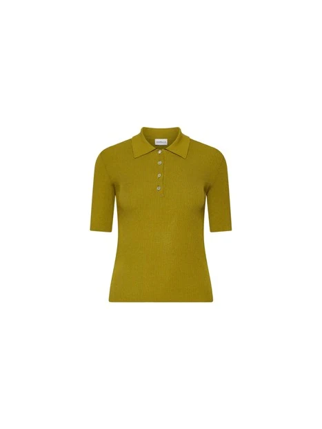 POLO MANICA CORTA DONNA VERDE