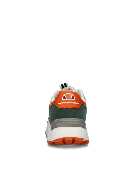 SNEAKERS BASSE GRADY001 BIANCO VERDE ARANCIO